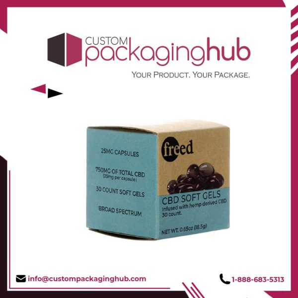 Custom CBD Softgel Boxes
