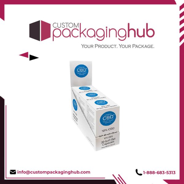 Custom CBD Softgel Boxes