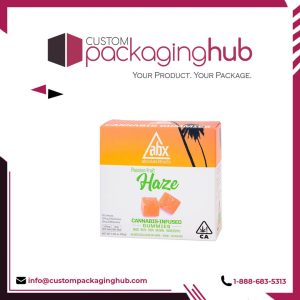 Custom CBD Gummies Boxes