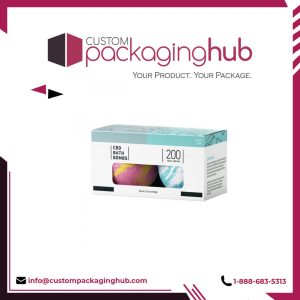 Custom CBD Infused Bath Bomb Boxes