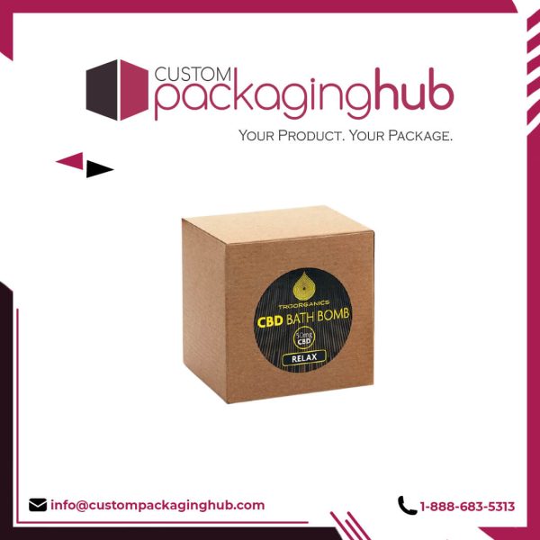 Custom CBD Infused Bath Bomb Boxes