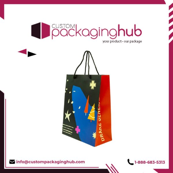 Custom Cardboard Bag with Handles