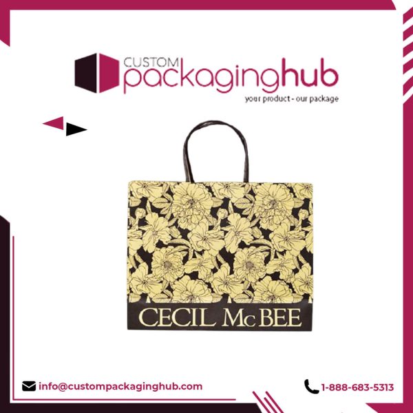 Custom Cardboard Bag with Handles