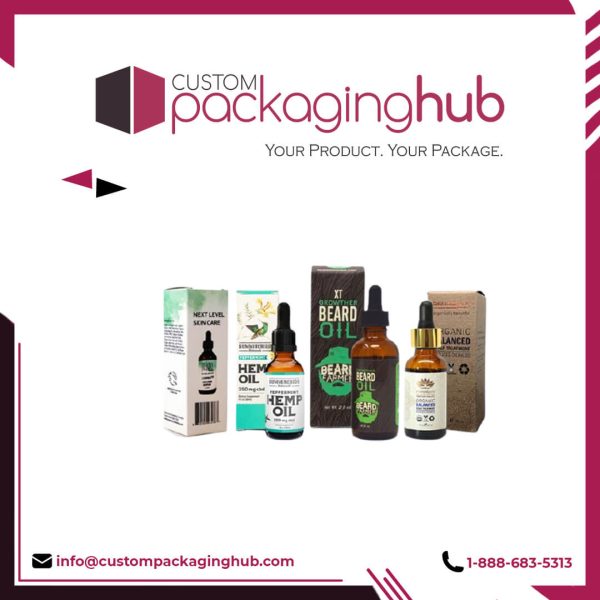 Custom CBD Dropper Bottle Boxes