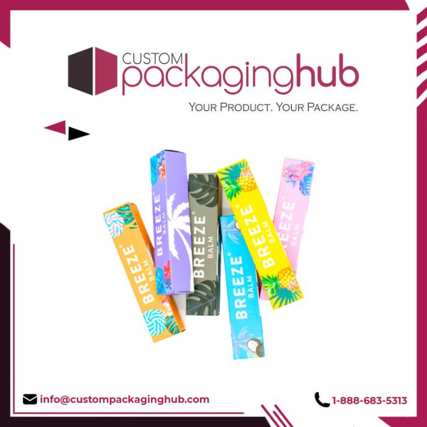 Custom Lip Balm Boxes