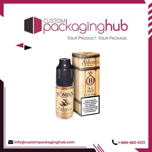 Custom E-Cigarette Liquid Boxes