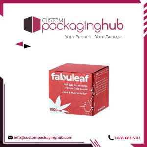 Custom CBD Pain Cream Boxes