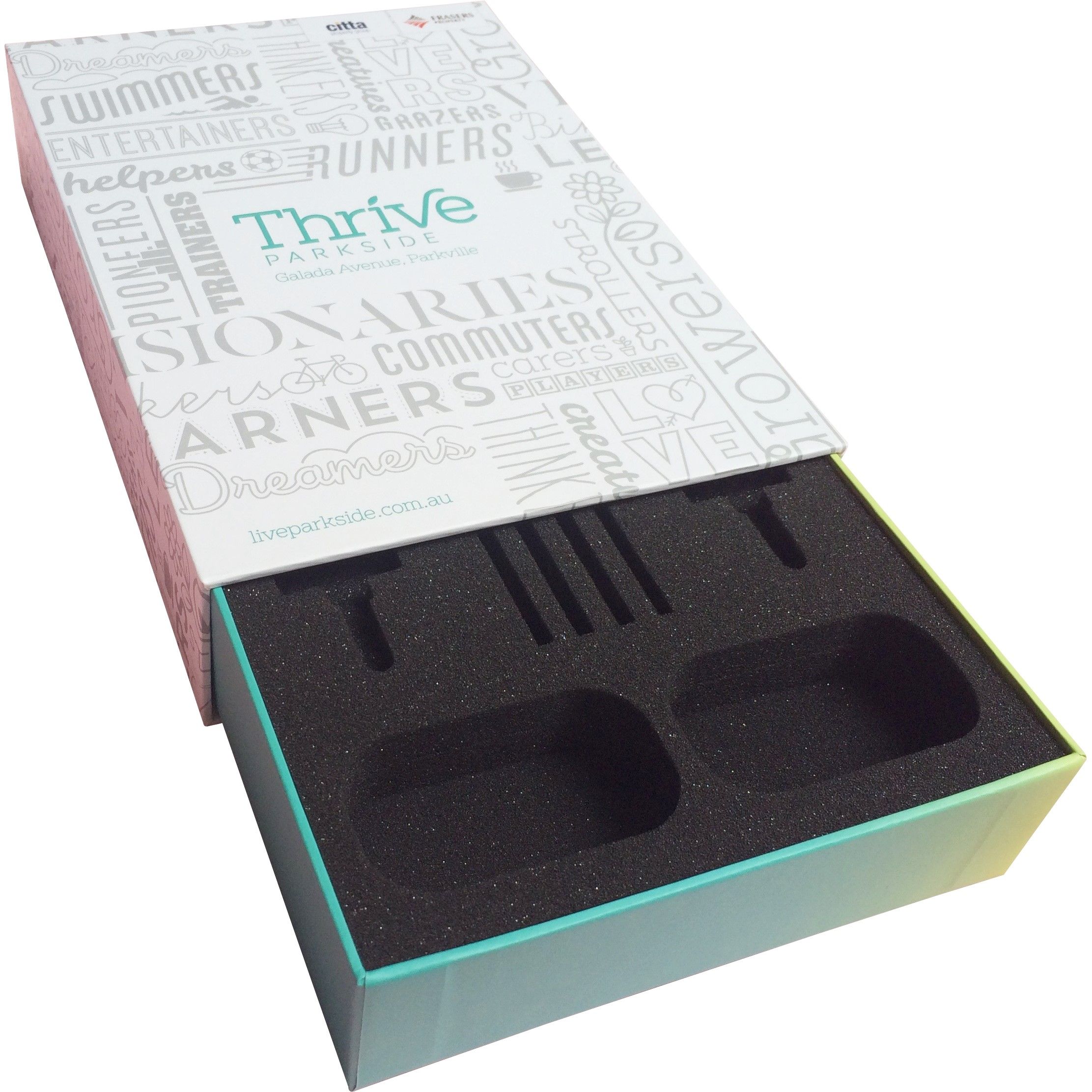 Custom Rigid Boxes Foam Inserts
