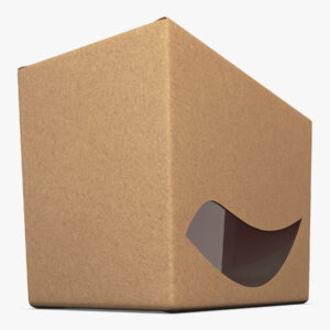 Large Kraft Soap Boxes with Wave Window