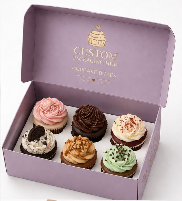 Custom Cupcake Boxes
