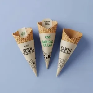 Eco-Friendly Kraft Cone Sleeves