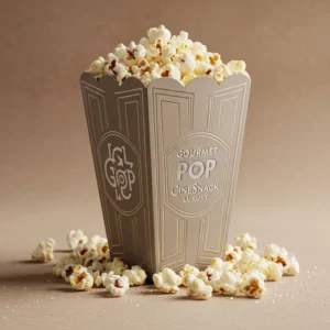 Custom Foiled Popcorn Boxes