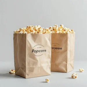 Custom Popcorn Bags with Logo